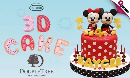 3D Cake from DeLORD Express at DoubleTree by Hilton, Doha!
